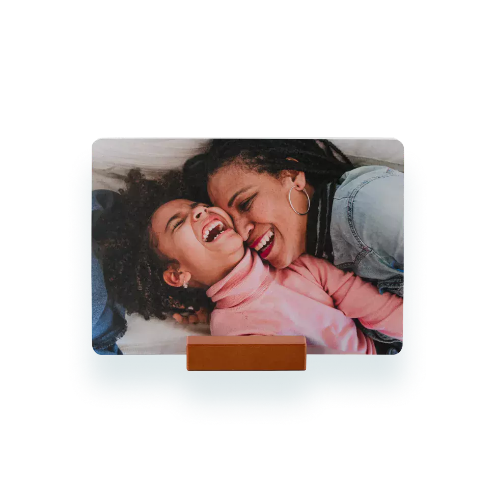 Prints with wood stand