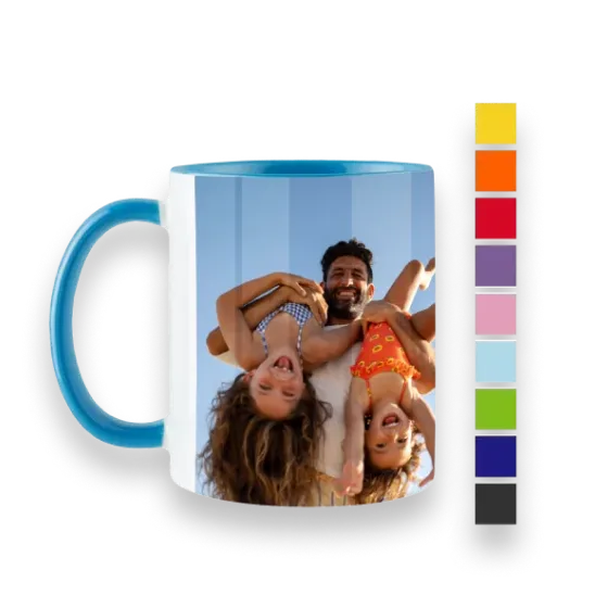 Coloured mugs