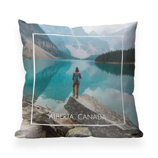 Custom throw pillow