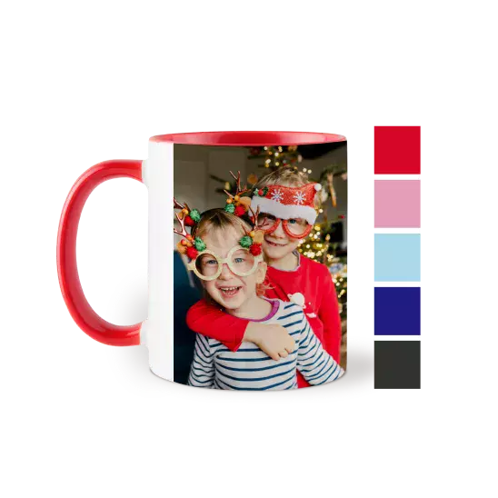 Color accent mugs