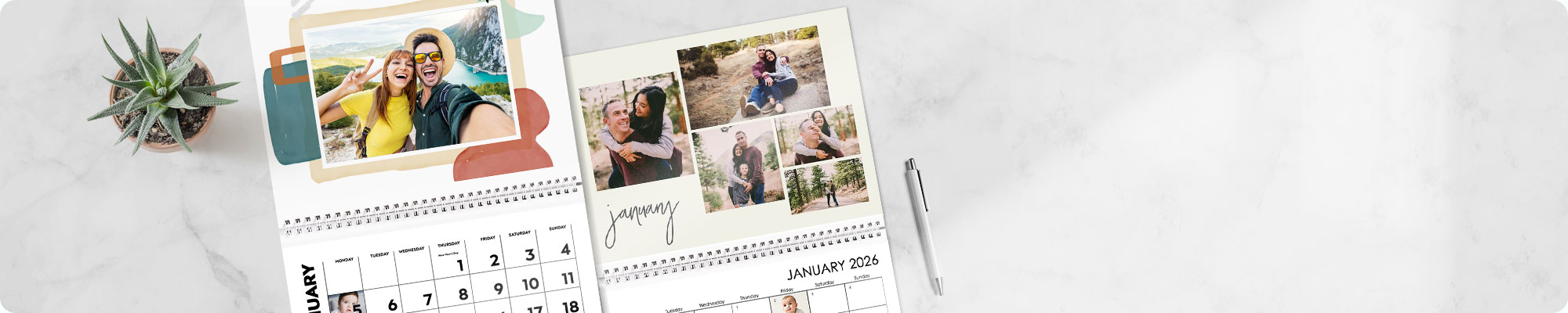 personalised calendar, photo calendar, custom calendar