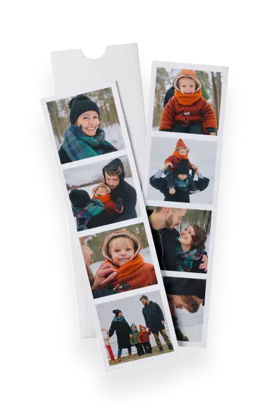 Photo booth strips
