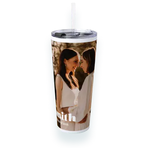 33oz Tumbler with straw