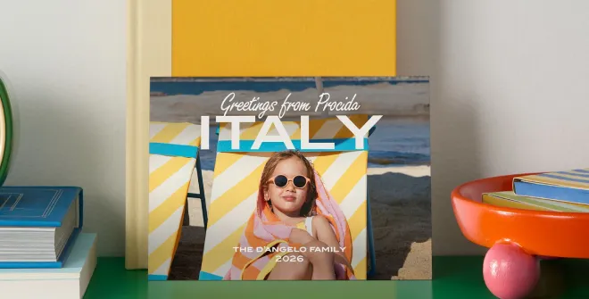 Send postcards from anywhere, easily.