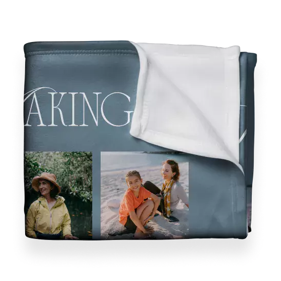 Arctic fleece photo blankets