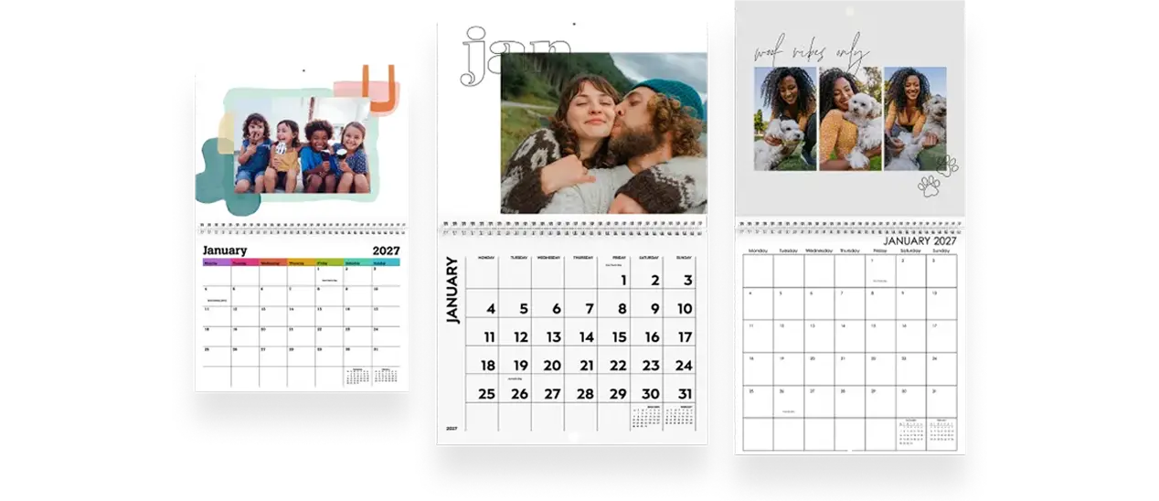 Wall calendars