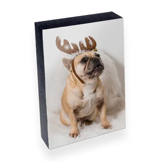 Fotoblock aus Holz
