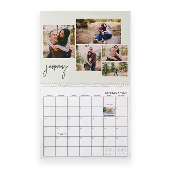 11.5x14 wall calendar