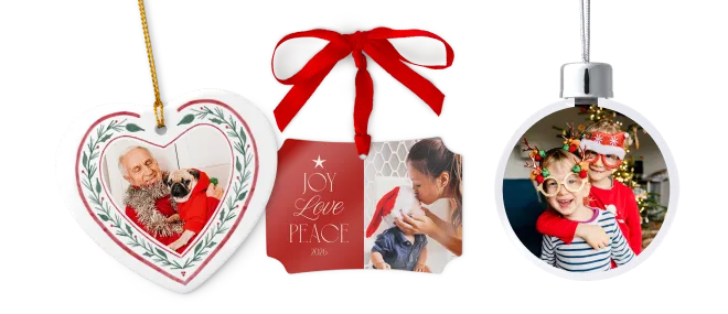 Select ornaments now $5.99