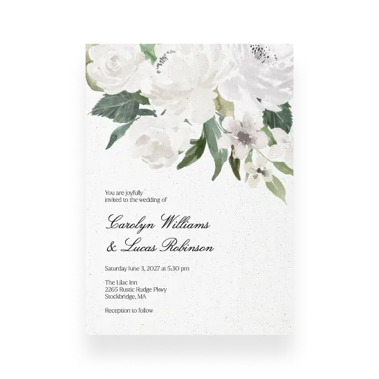 Romantic Bloom Nuptials