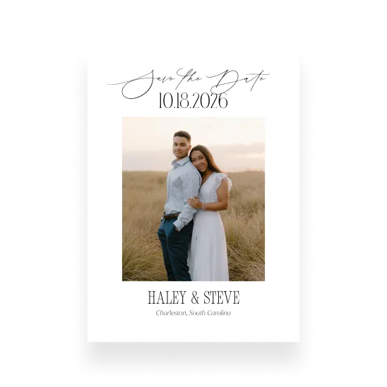 Simply Together Save The Date